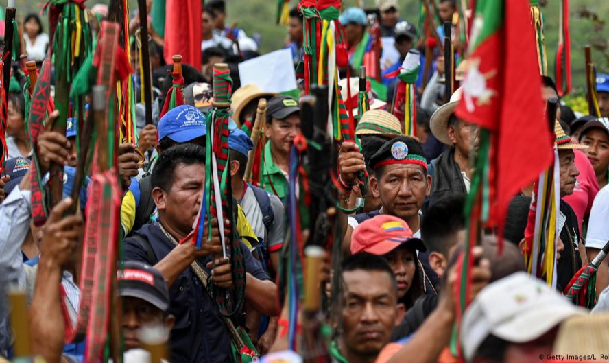 Colômbia: Indígenas exigem do Estado fim de genocídio e cumprimento do acordo de paz