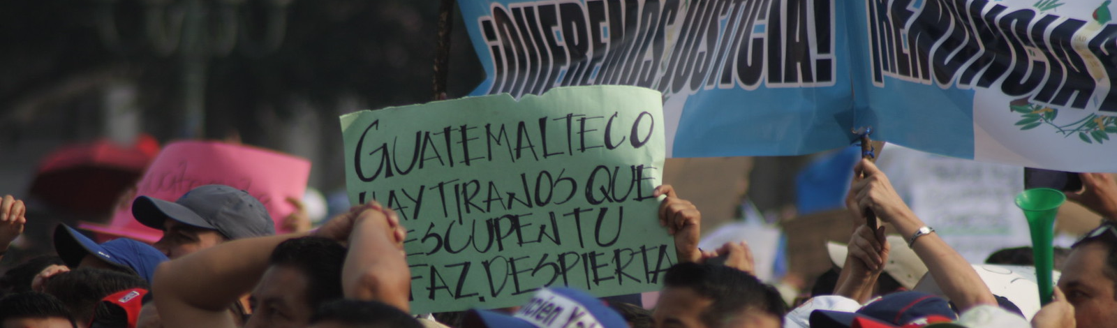 Só exercício de cidadania pode dar fim à estrutura de abusos e corrupção na Guatemala