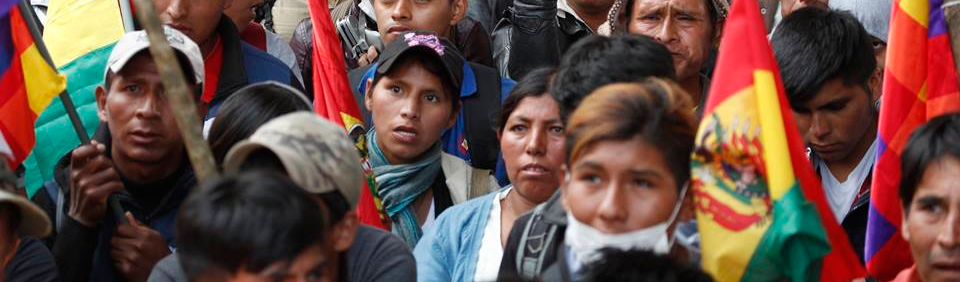 Povos originários são excluídos de medidas protetivas contra Covid-19 na Bolívia de Áñez