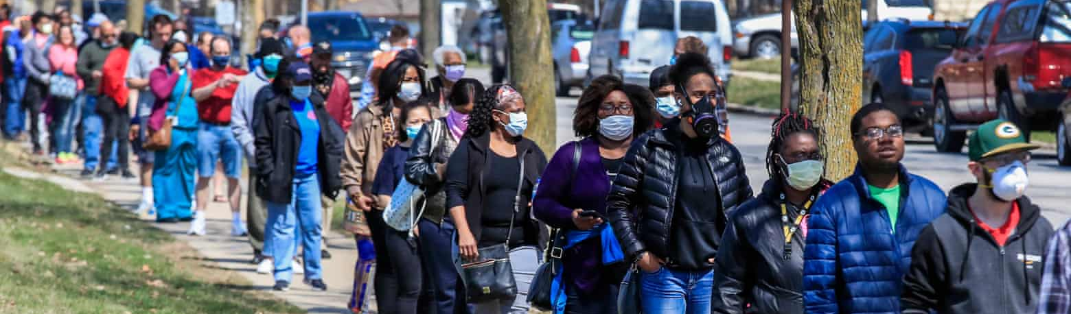 Em ato de irresponsabilidade, Wisconsin realiza eleições primárias e locais em meio à pandemia