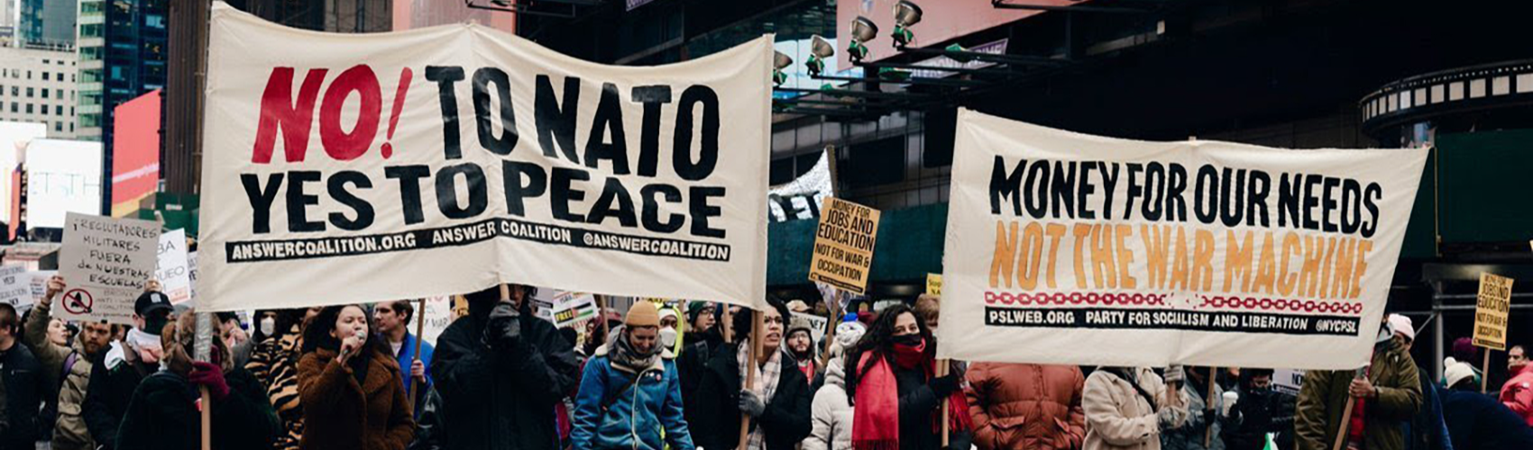 "Parem a Otan!": marcha em 18/03 frente à Casa Branca pede fim à máquina de guerra dos EUA