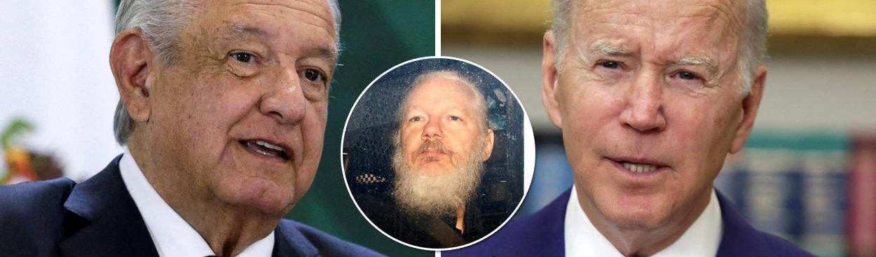 "Deter Assange é afronta permanente à liberdade de expressão", diz Obrador a Biden