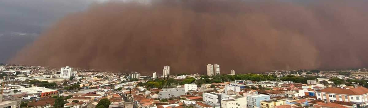 De Norte a Sul, tempestades de areia avançam pelo Brasil: como evitar perigos e se proteger?