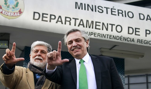 Leia na íntegra carta de Lula a Alberto Fernández, presidente eleito na Argentina