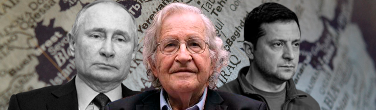 EUA mantêm armas de ataque, e não de defesa ao redor da Rússia, afirma Noam Chomsky