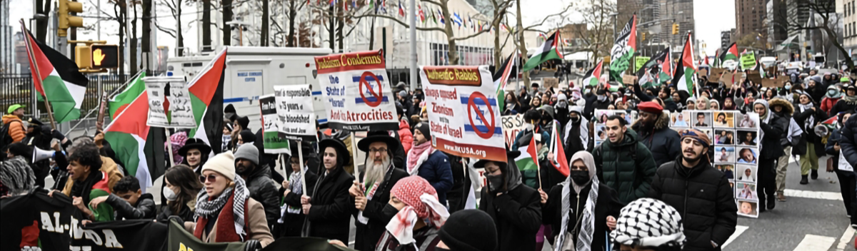 EUA: marchas de judeus por Gaza desmontam manobra sionista sobre antissemitismo