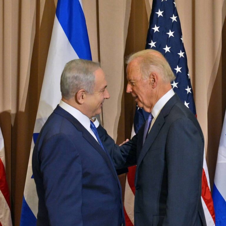 Biden confirma Netanyahu vai levar genocídio nazisionista ao Oriente Médio, com apoio da Otan